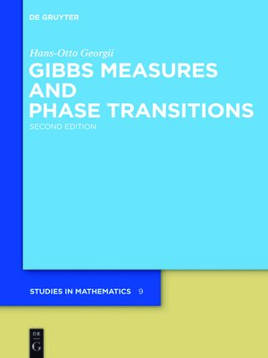 cover image of Gibbs Measures and Phase Transitions